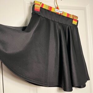 Spirit Halloween Black Costume Skirt